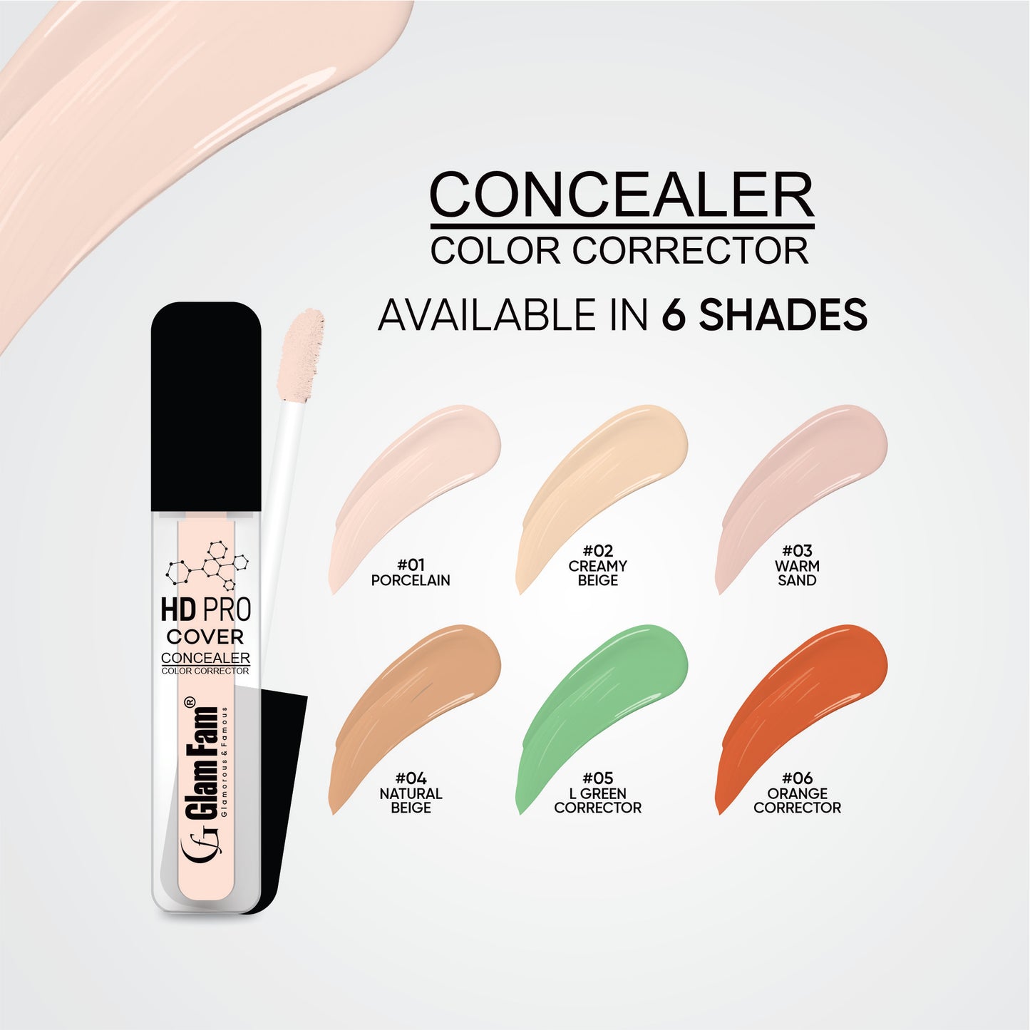 HD Pro Cover Concealer ( Warm Sand-03)