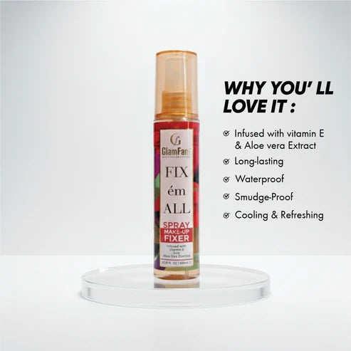 Makeup Fixer & Fix Em Setting Spray Combo (Pack of 2)