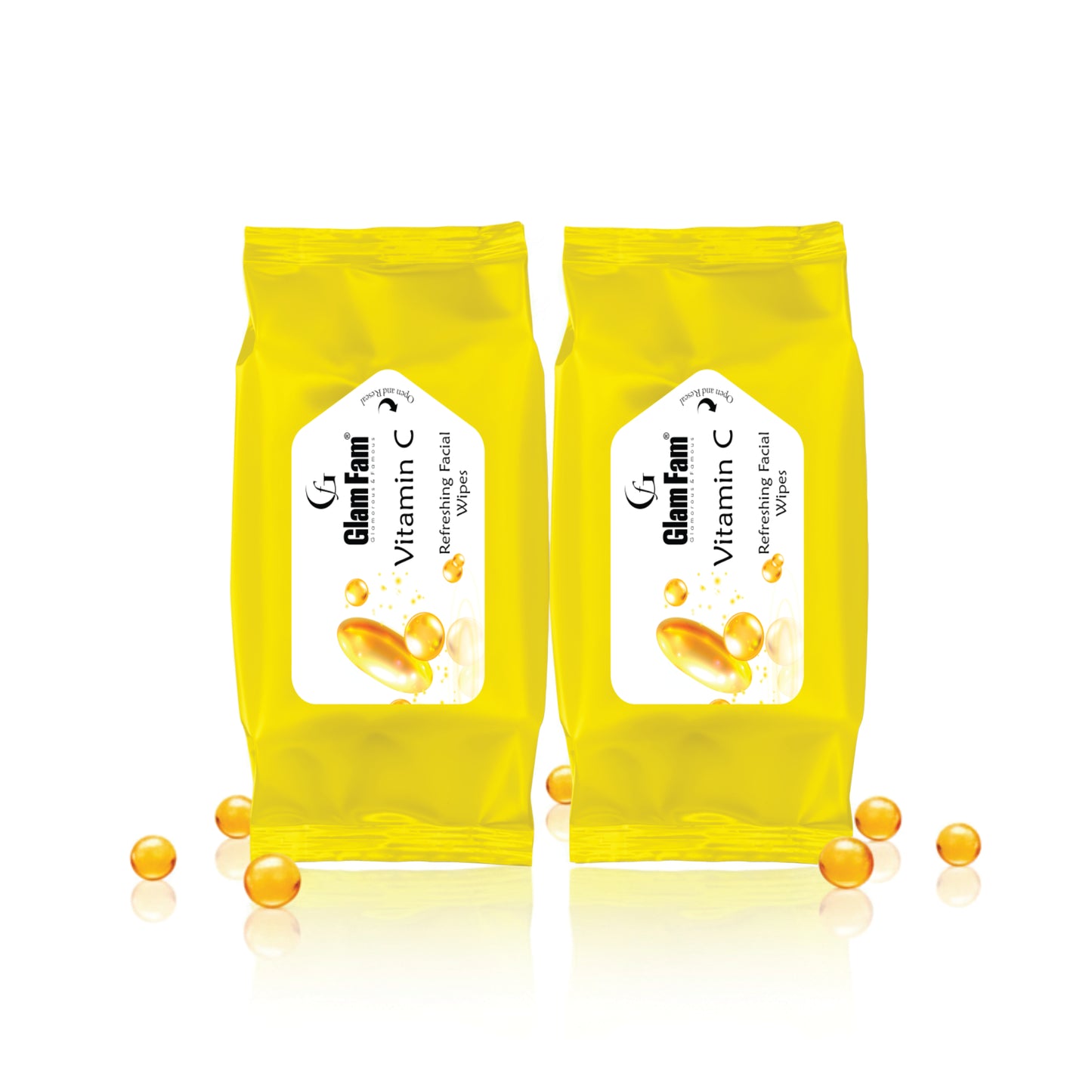 MINI POCKET WIPES (PACK OF 2)