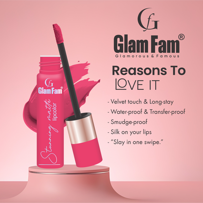 Glam Fam Stunning Matte Lipcolour