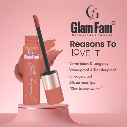 Glam Fam Stunning Matte Lipcolour