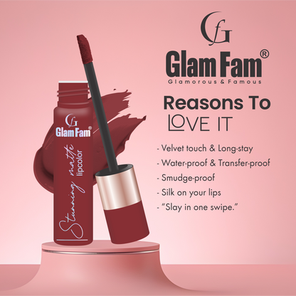 Glam Fam Stunning Matte Lipcolour