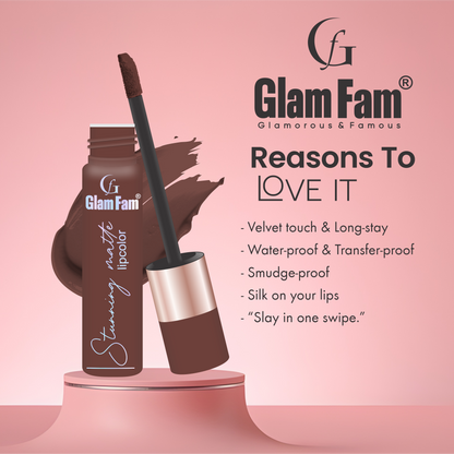Glam Fam Stunning Matte Lipcolour