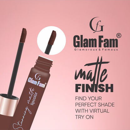 Glam Fam Stunning Matte Lipcolour