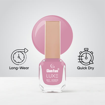 Luxe Nail Lacquer (Deep Blush)