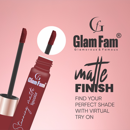 Glam Fam Stunning Matte Lipcolour