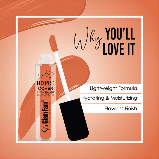 HD Pro Cover Concealer ( Orange Corrector-06 )