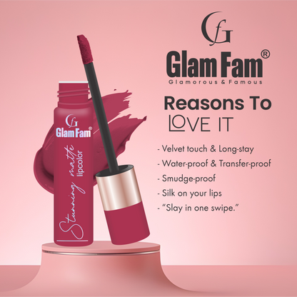 Glam Fam Stunning Matte Lipcolour