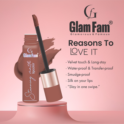 Glam Fam Stunning Matte Lipcolour