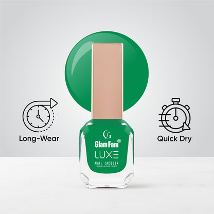 Luxe Nail Lacquer (Emerald Green)