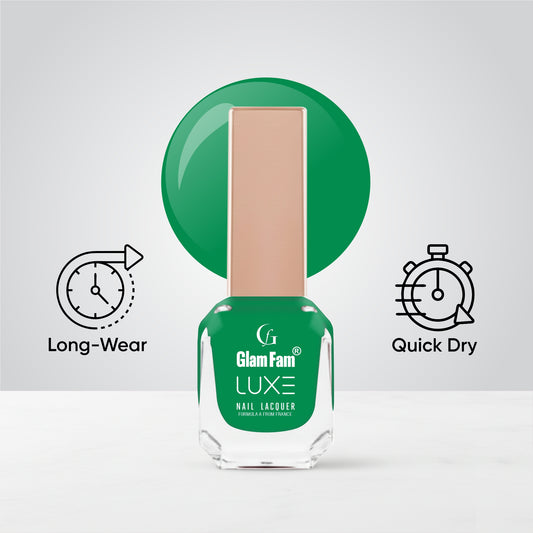 Luxe Nail Lacquer (Emerald Green)