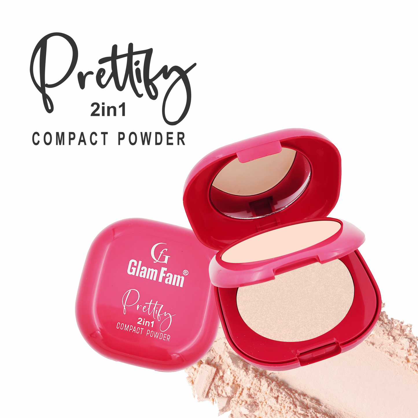 Pretty 2-in-1 Compact Powder