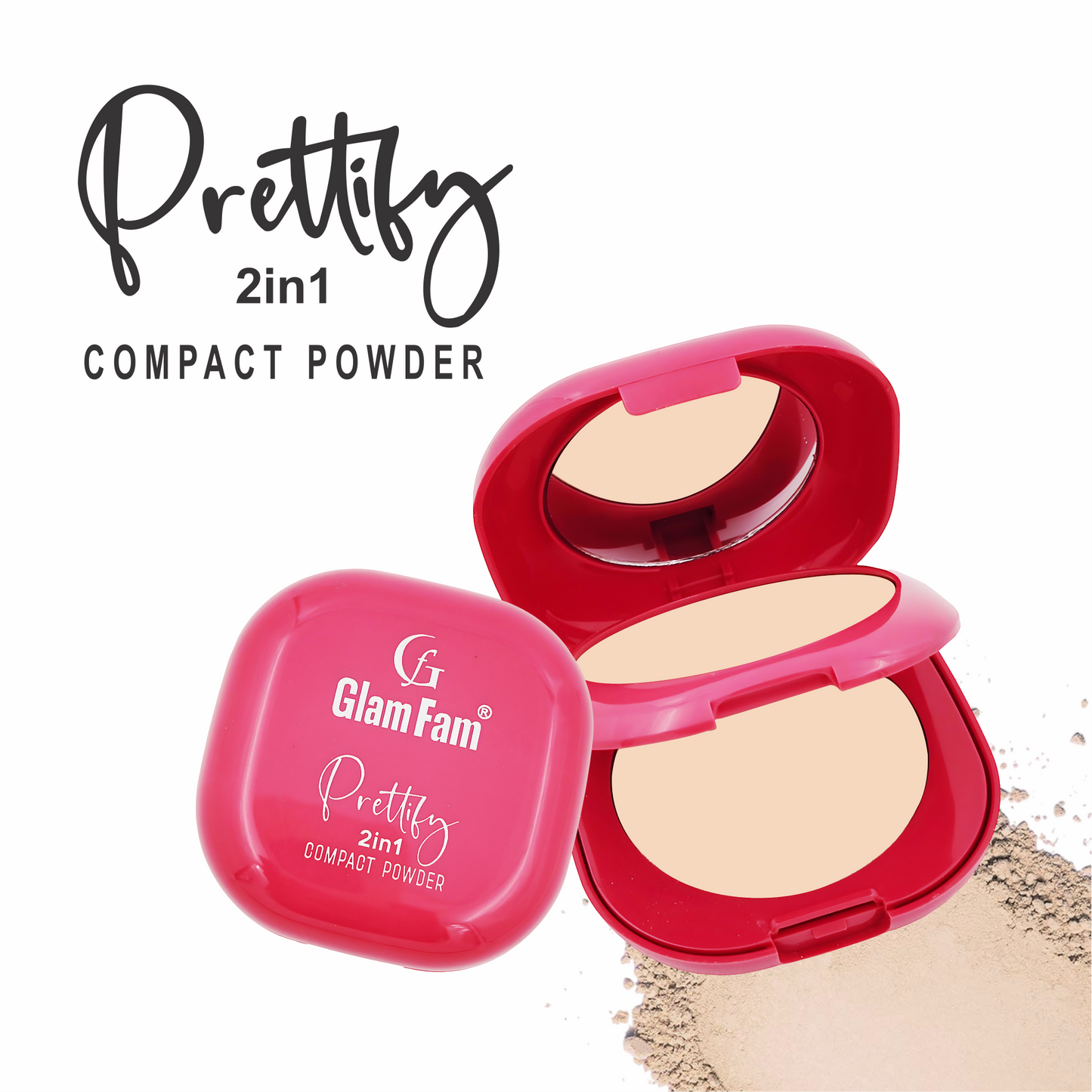 Pretty 2-in-1 Compact Powder