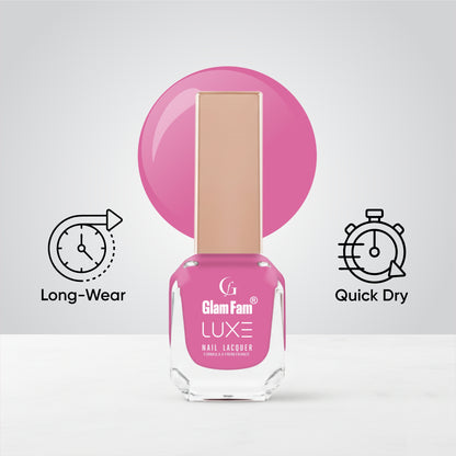 Luxe Nail Lacquer (Lotus Pink)