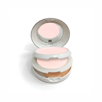 GLAMFAM OIL CONTROL 2-IN-1 COMPACT POWDER (Ivory-01)