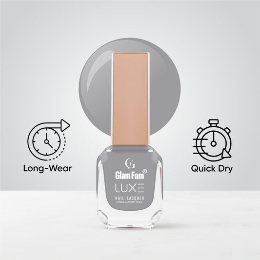 Luxe Nail Lacquer (Slate Grey)