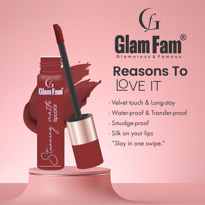 Glam Fam Stunning Matte Lipcolour