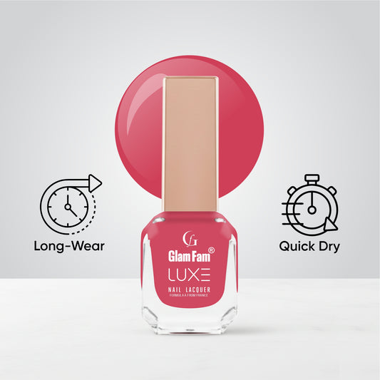 Luxe Nail Lacquer (Flaming Pink)