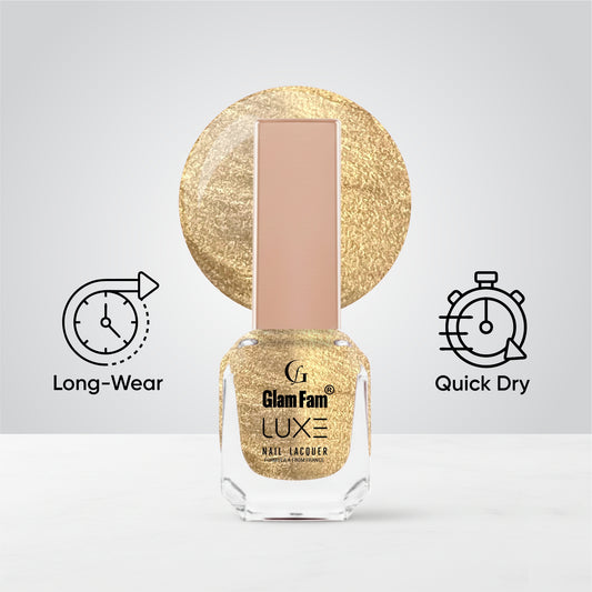 Luxe Nail Lacquer (Metallic Gold)