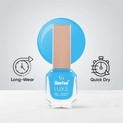 Luxe Nail Lacquer (True Blue)