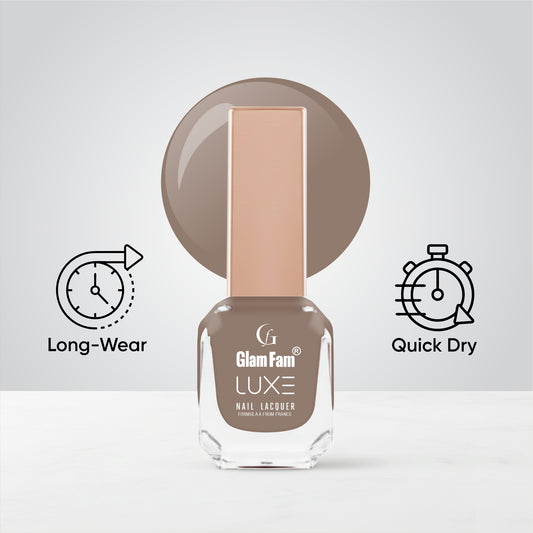 Luxe Nail Lacquer (Mud Brown)