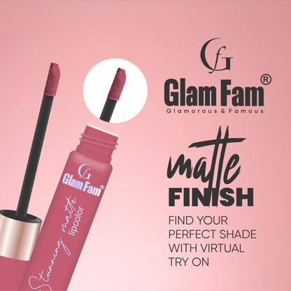 Glam Fam Stunning Matte Lipcolour