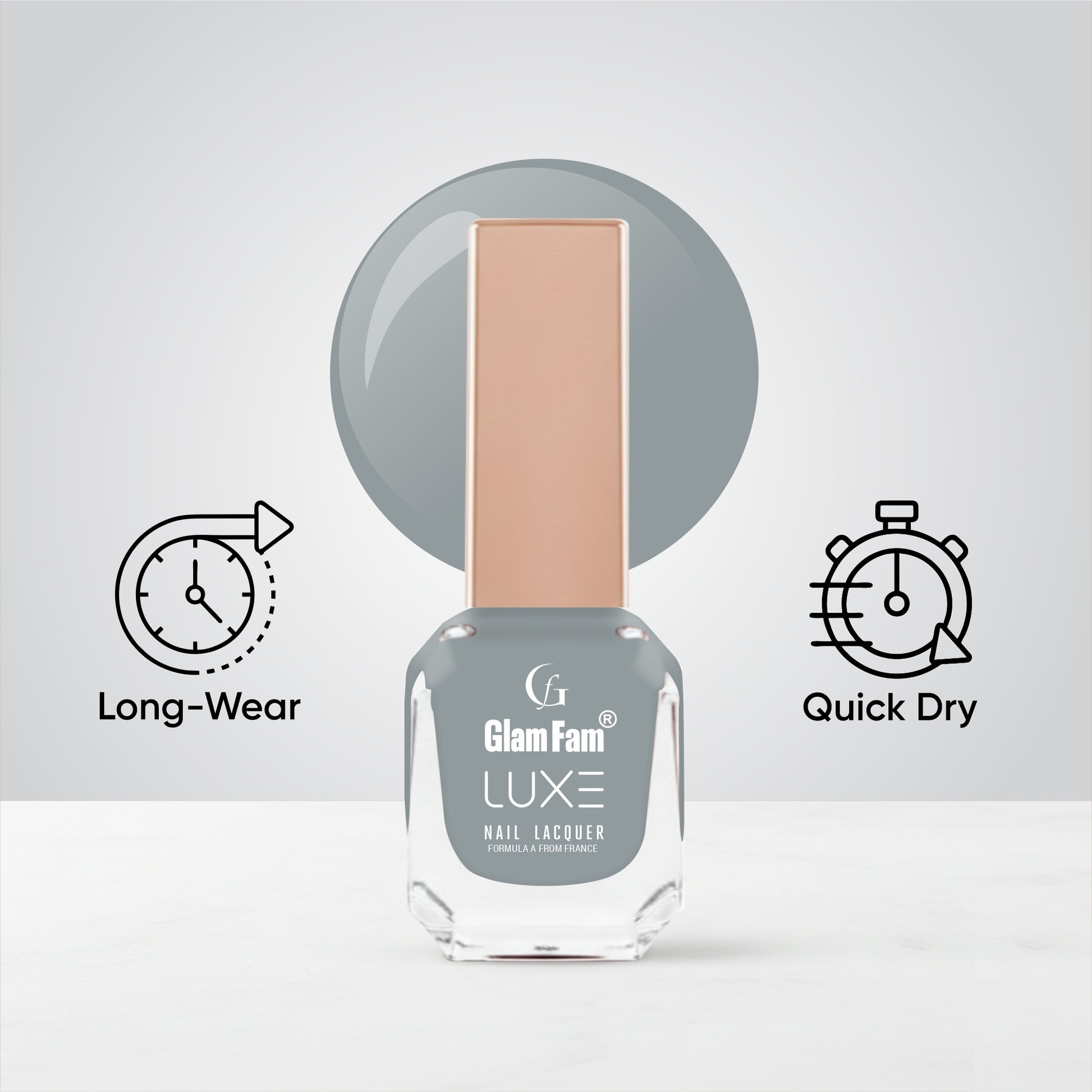 Nails Dove Grey