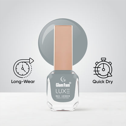 Luxe Nail Lacquer (Dove Grey)