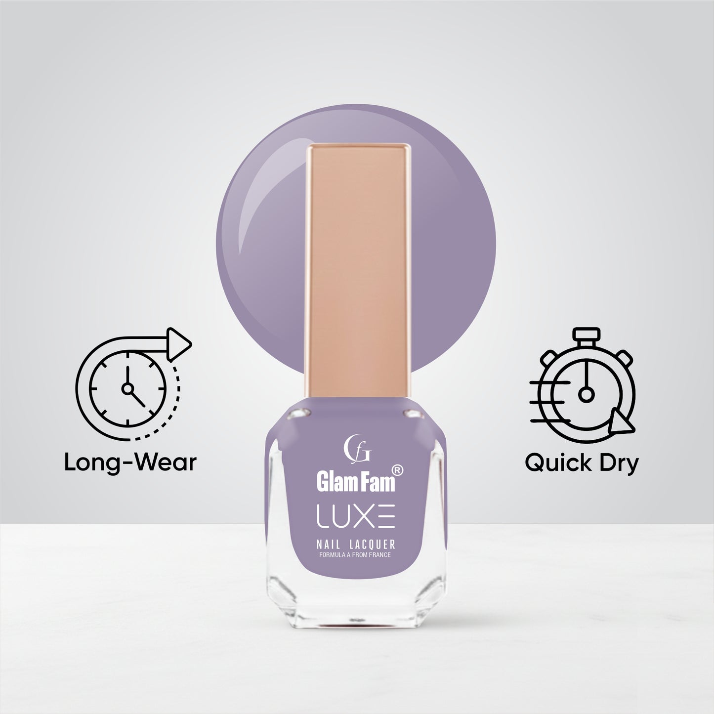 Luxe Nail Lacquer (Spanish Grey)