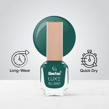 Luxe Nail Lacquer (Algae Green)