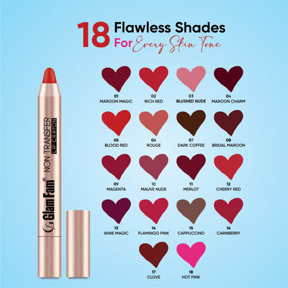 Lip Crayon Lipstick – Gold Edition