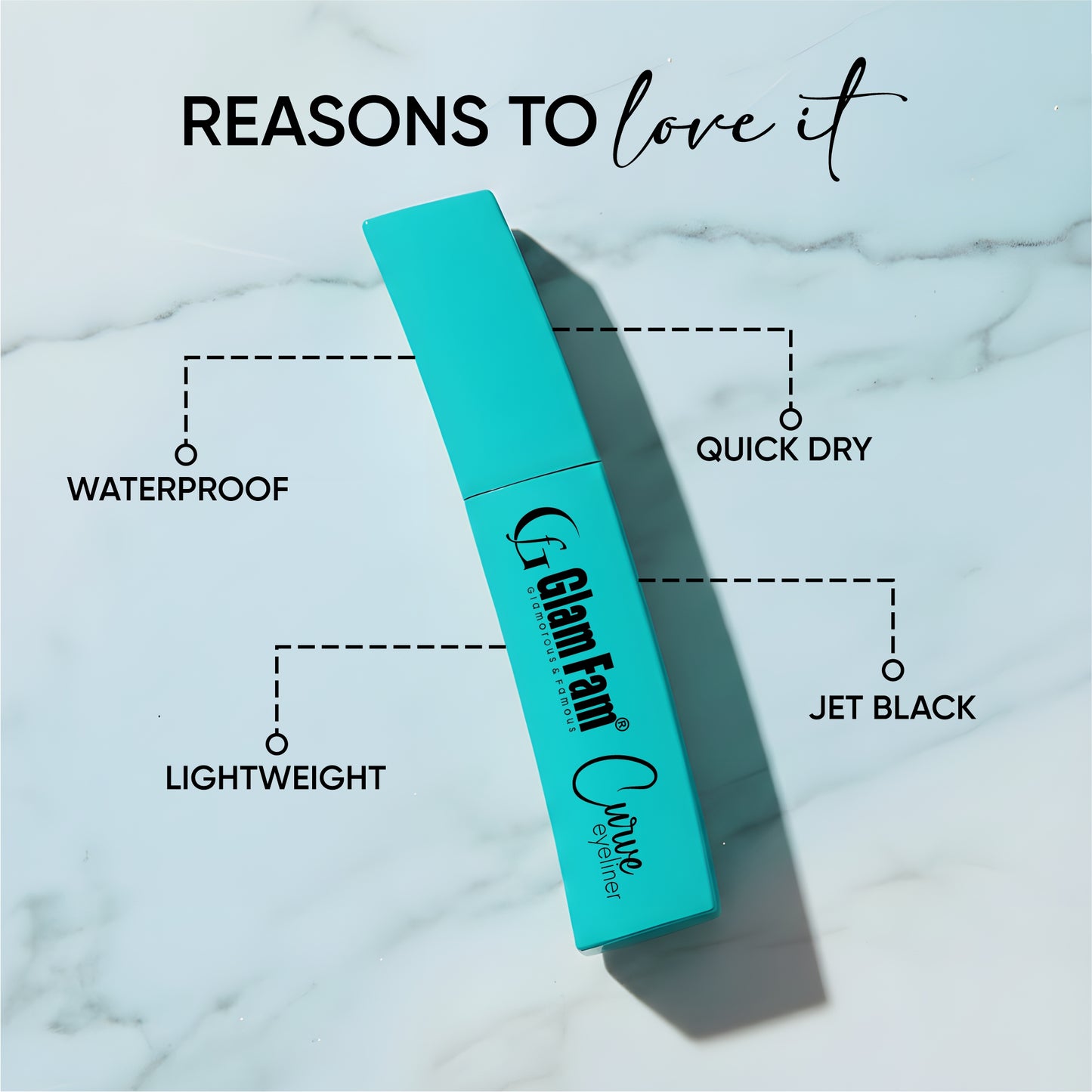 GlamFam Curve Eyeliner