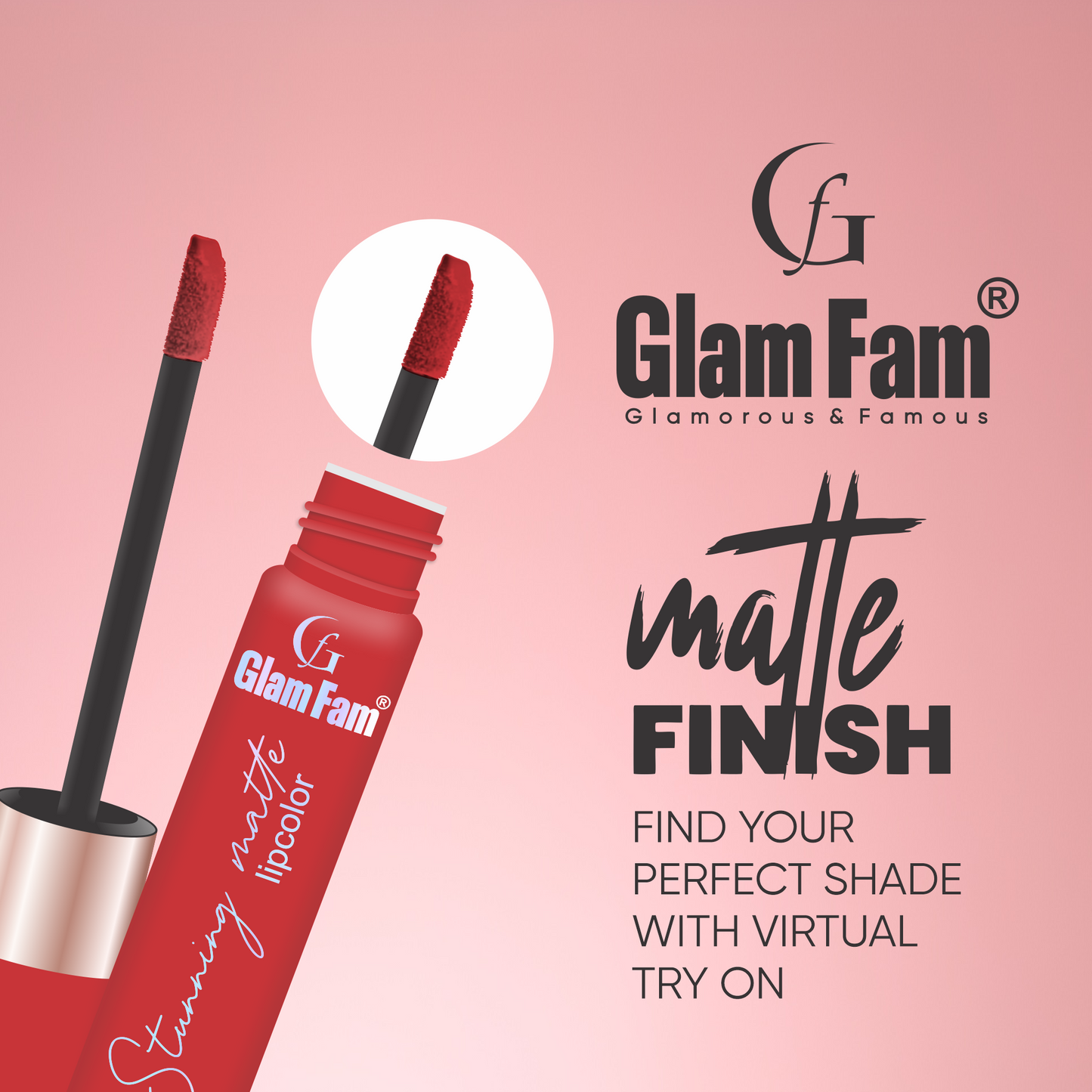 Glam Fam Stunning Matte Lipcolour