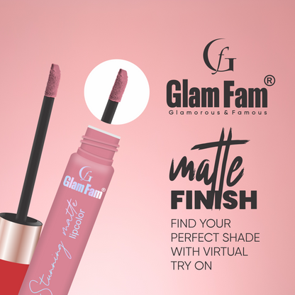 Glam Fam Stunning Matte Lipcolour