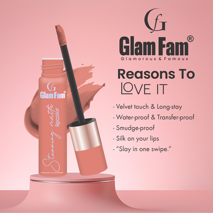 Glam Fam Stunning Matte Lipcolour