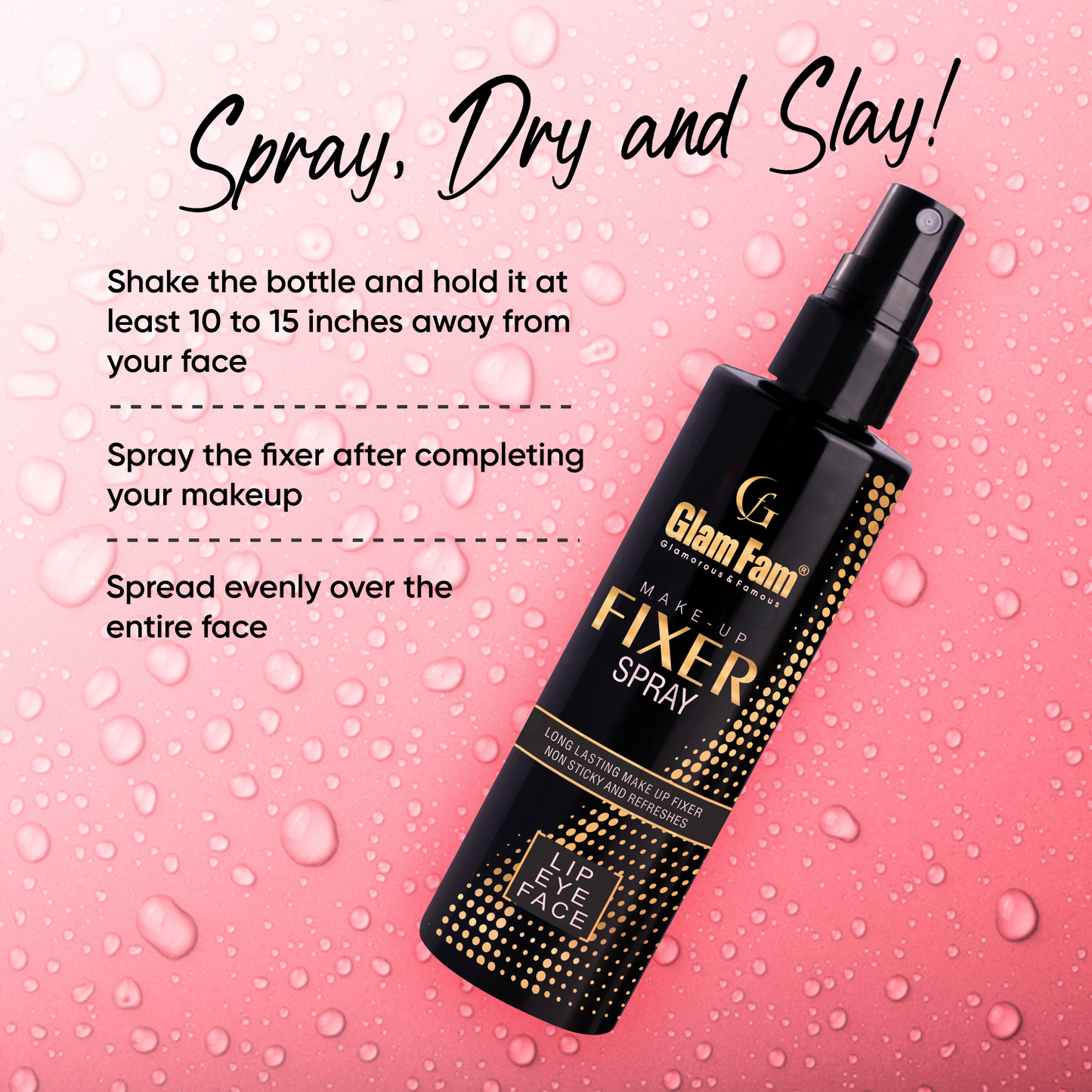 Glam Fam Makeup Fixer Spray