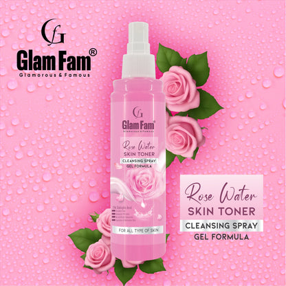 Glam Fam Rose Water Skin Toner