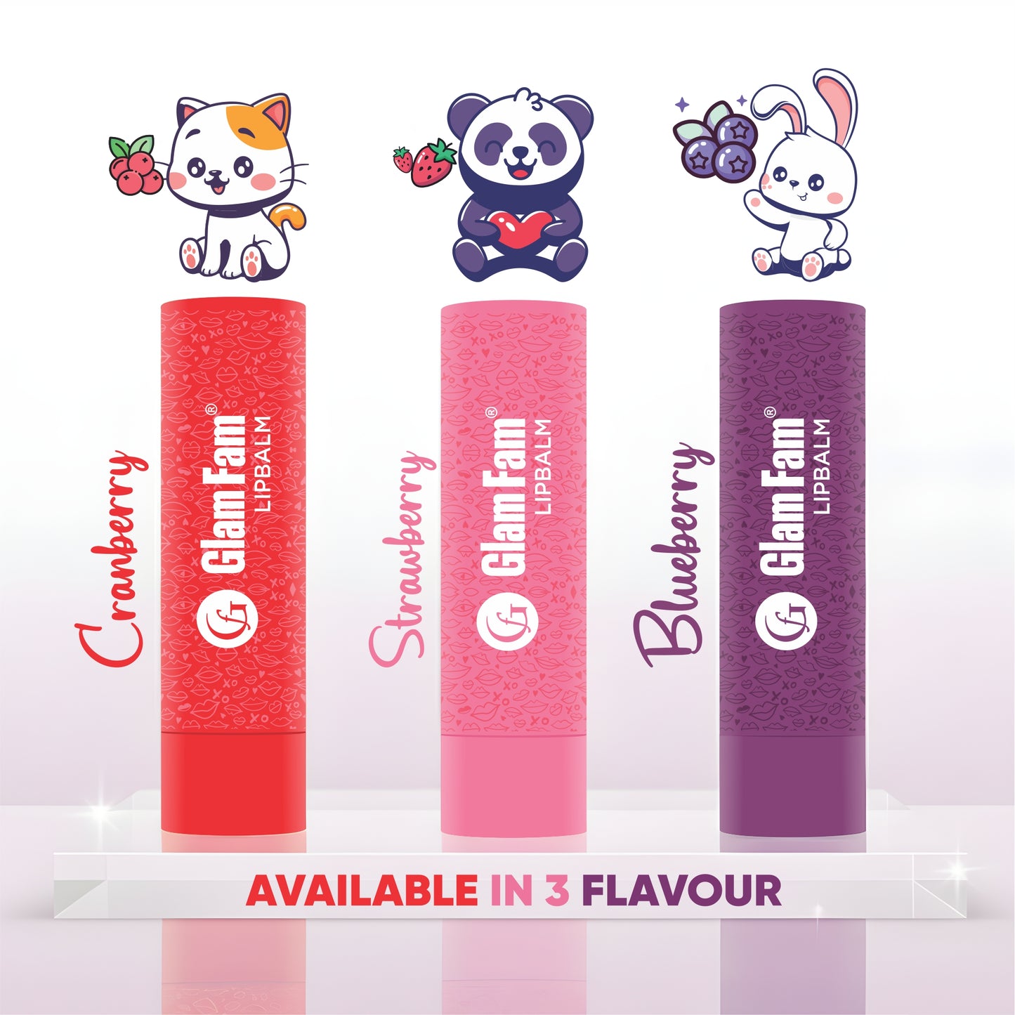 Glam Fam Lip Balm (BLUEBERRY)
