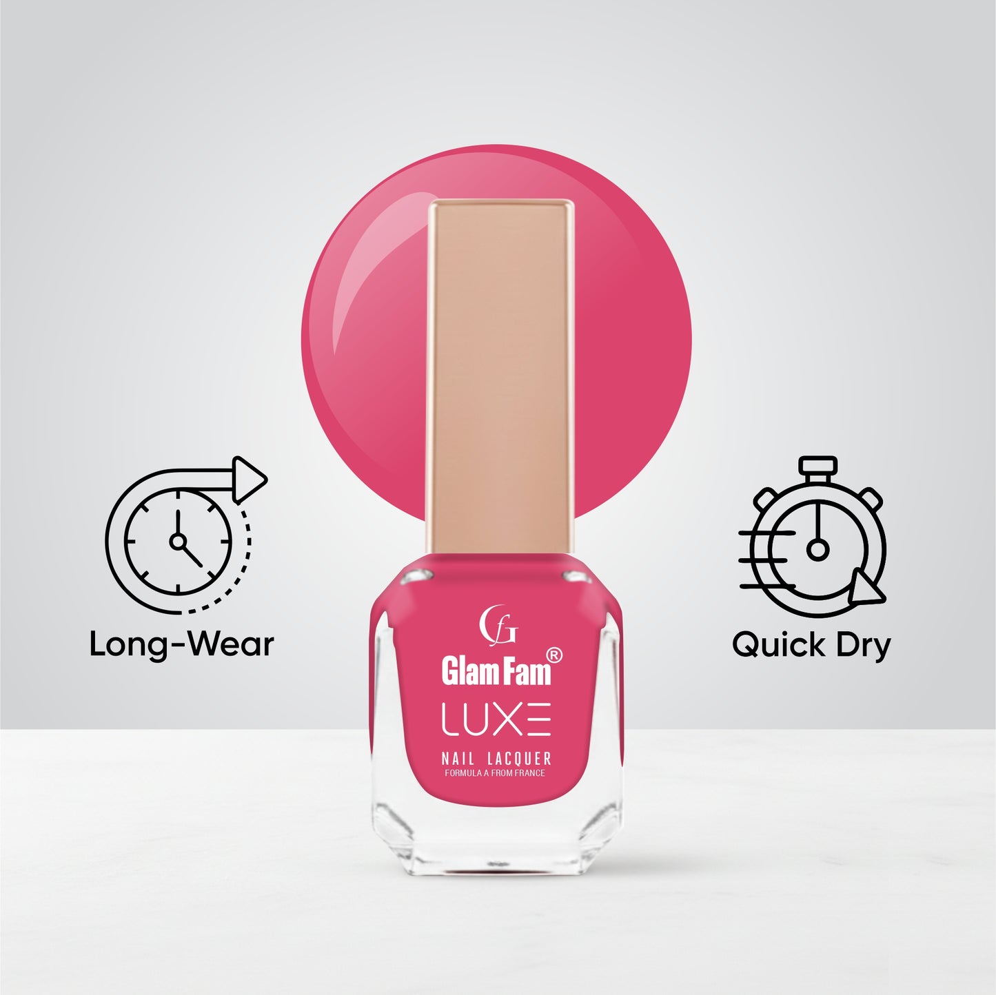 Luxe Nail Lacquer (Salmon)