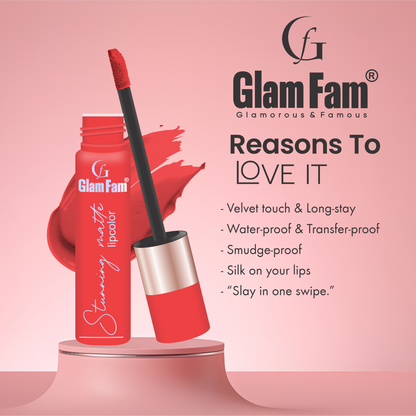 Glam Fam Stunning Matte Lipcolour