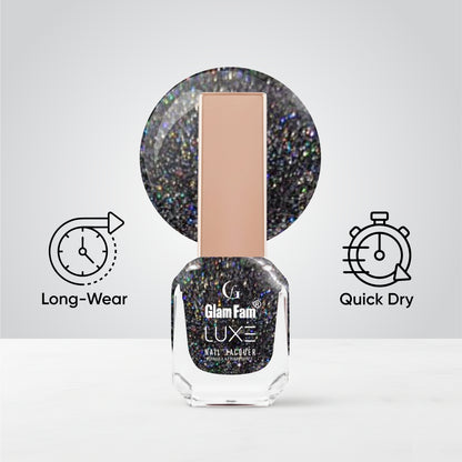 Luxe Nail Lacquer (Black Diamond)