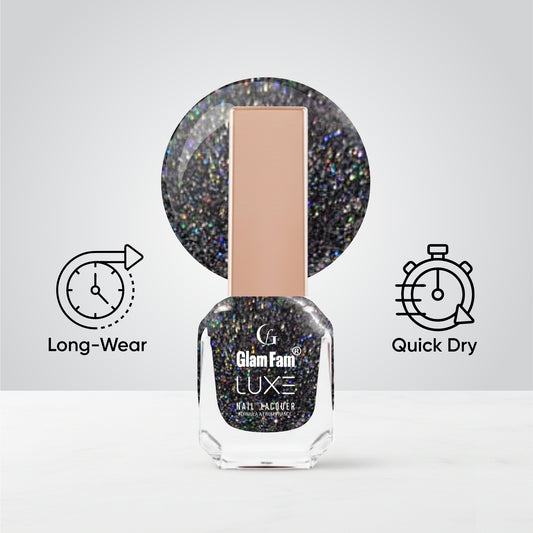 Luxe Nail Lacquer (Black Diamond)