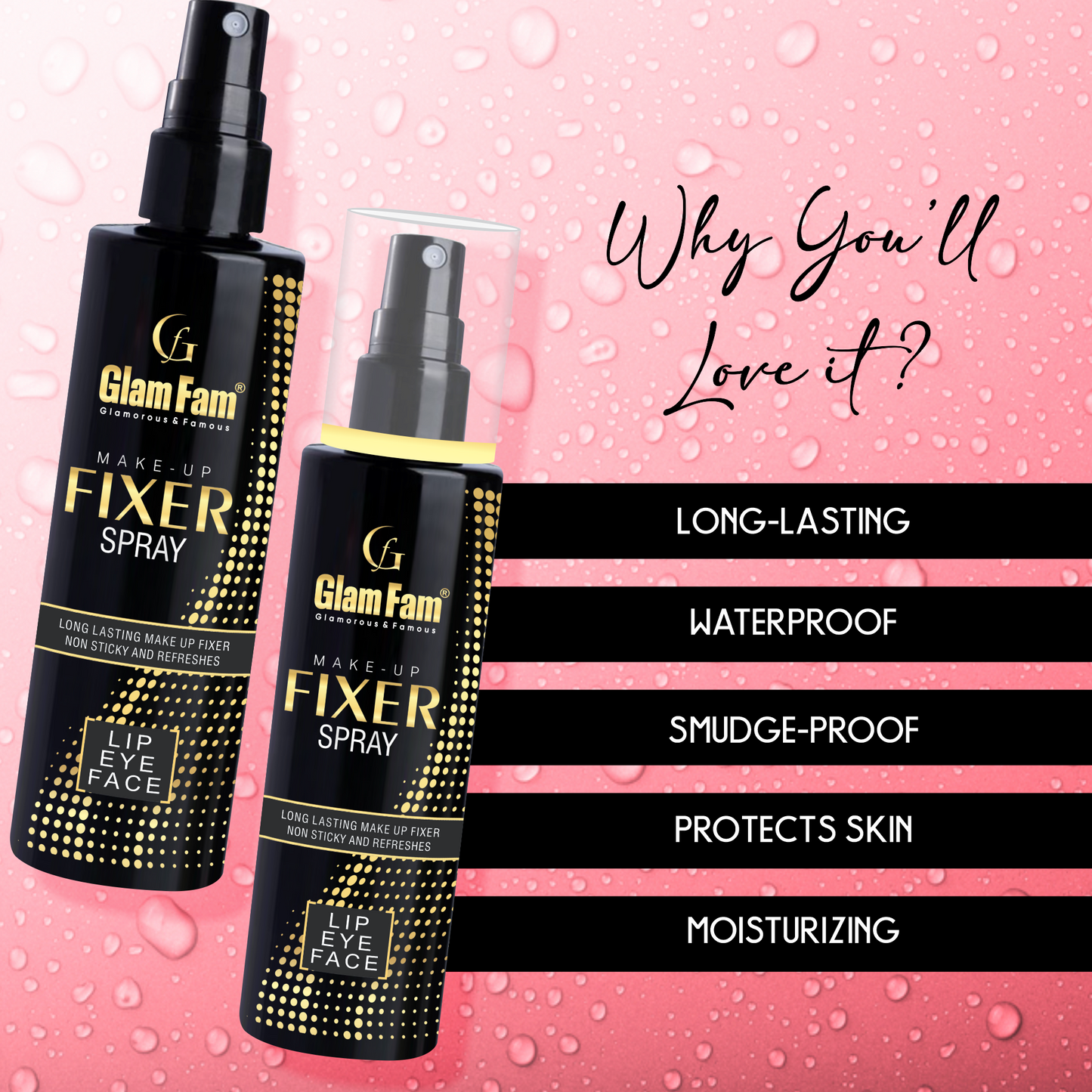 Glam Fam Makeup Fixer Spray