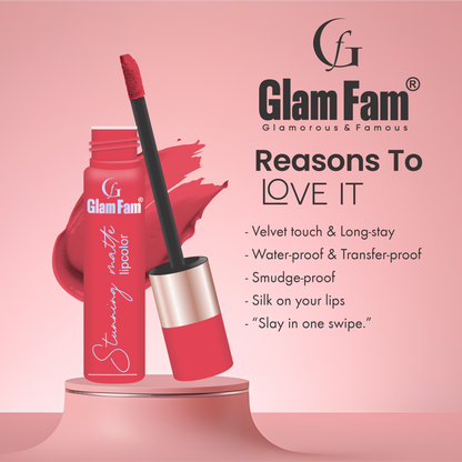 Glam Fam Stunning Matte Lipcolour