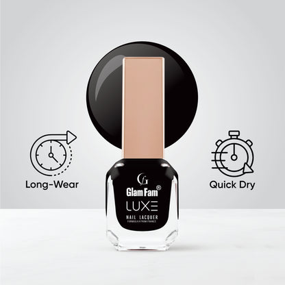 Luxe Nail Lacquer (Black)