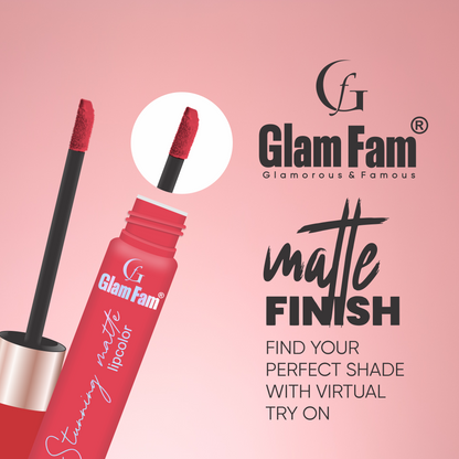 Glam Fam Stunning Matte Lipcolour