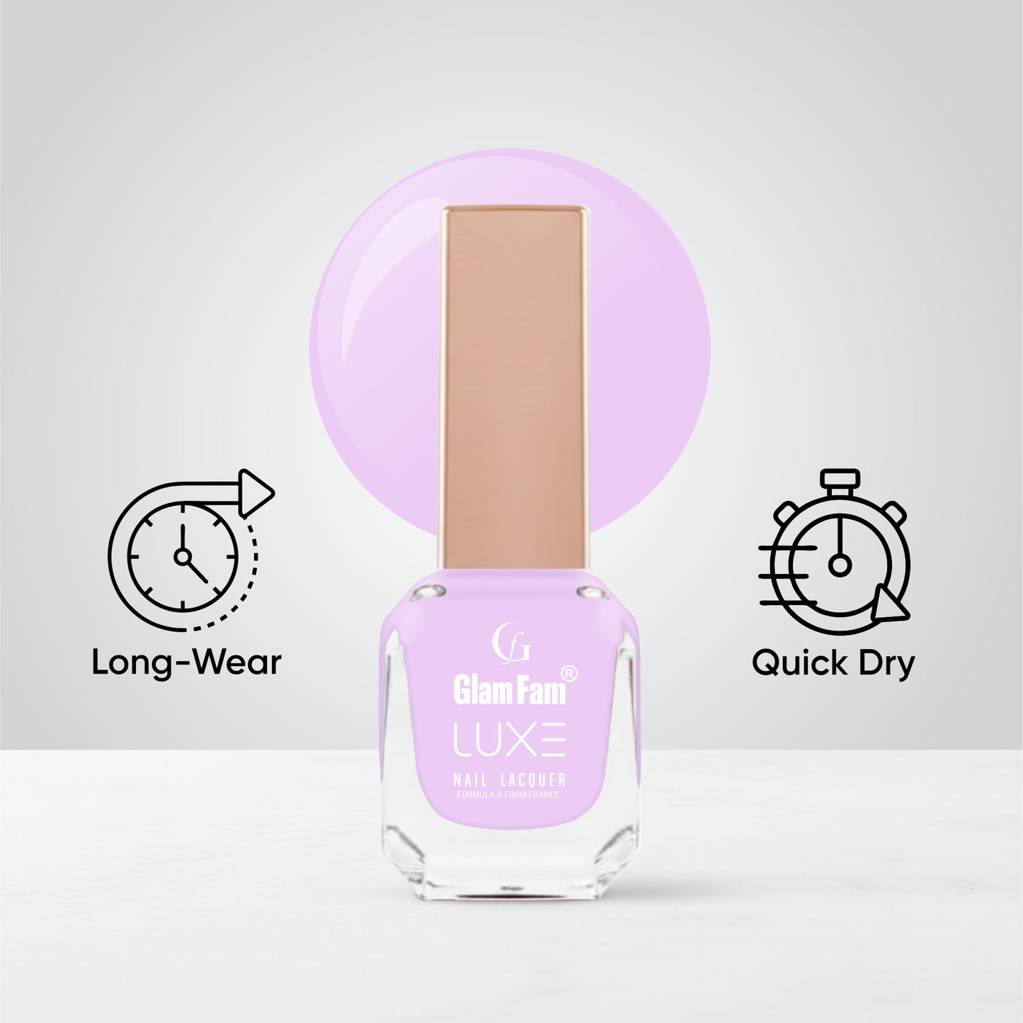Luxe Nail Lacquer (Lilac)