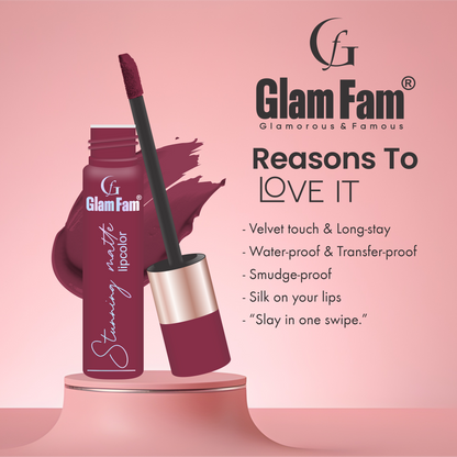 Glam Fam Stunning Matte Lipcolour