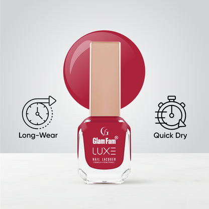 Luxe Nail Lacquer (Raspberry Jam)