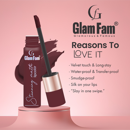 Glam Fam Stunning Matte Lipcolour